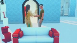 Arap Müslüman Telugu Öğretmenle Gizli Ateşli Kaçamak